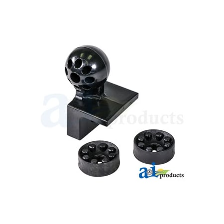A & I Products Ball Bracket, Light 3" x3" x2" A-BRK63HD